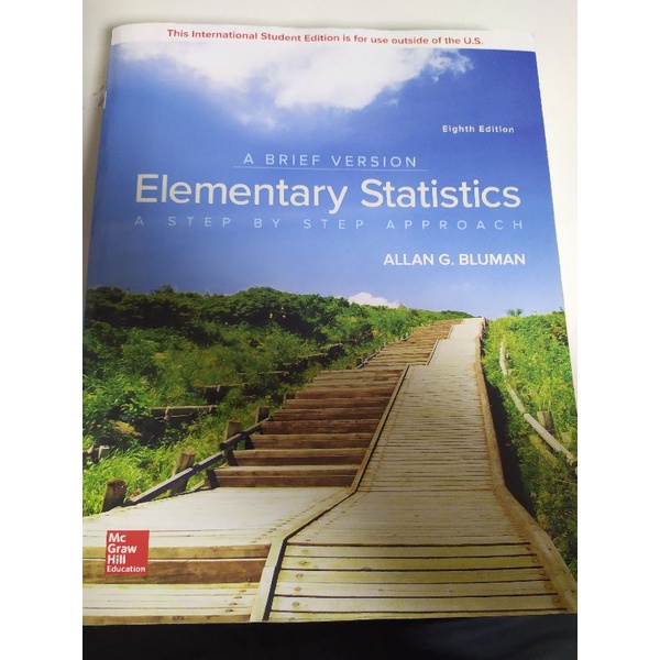 Elementary Statistics 統計學第8版（原文書）