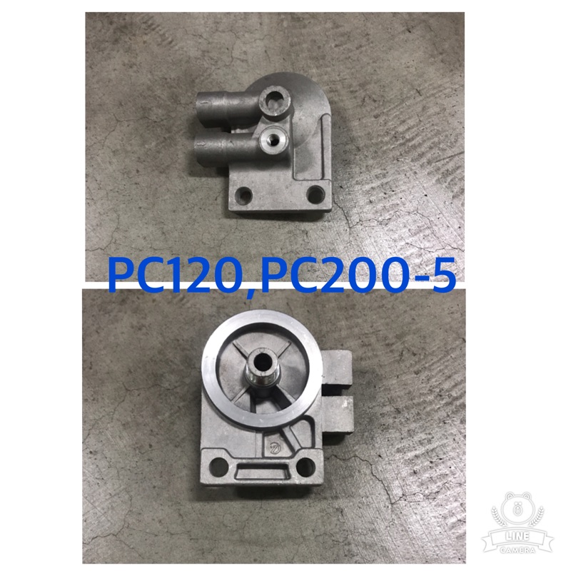 PC120-5 PC200-5 PC75UU PC200-7 PC300 PC300-5 柴油座濾清器座燃料鋁 