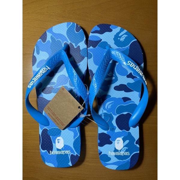 【全新現貨】HAVAIANAS x BAPE A Bathing Ape 2021 聯名款 綠迷彩 藍迷彩 39/40