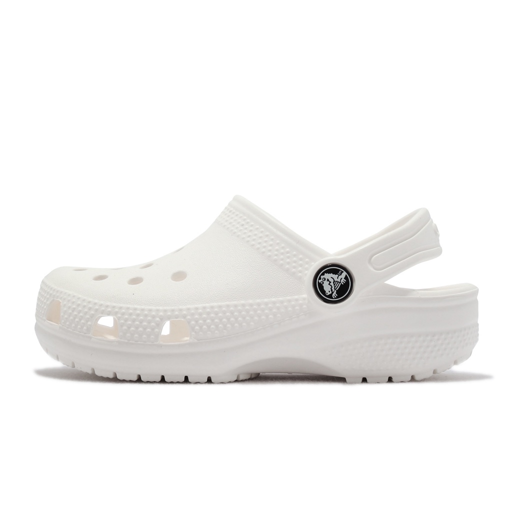 Crocs Classic Clog K 小朋友 中童鞋 白 4-7歲 洞洞鞋 親子鞋 【ACS】 206991100