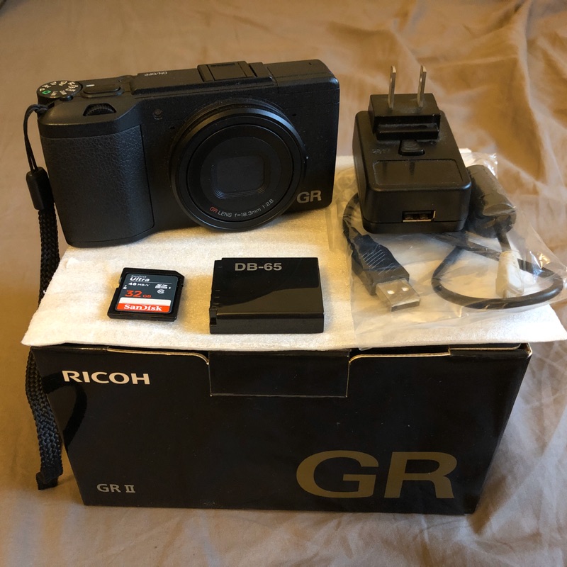 🔺街拍神器/口袋神機Ricoh GRII 📢另贈32GB記憶卡1張