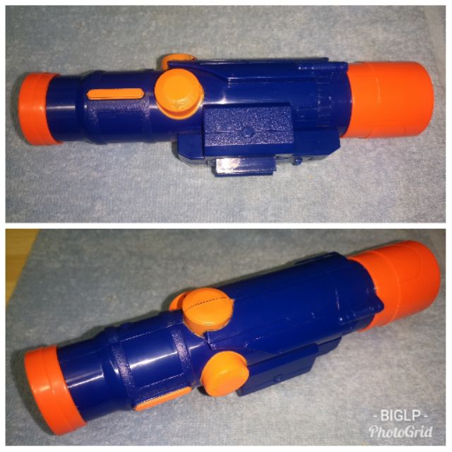 BigLp~nerf原廠配件~Longshot cs-6狙擊鏡，龍蝦拆盒新品