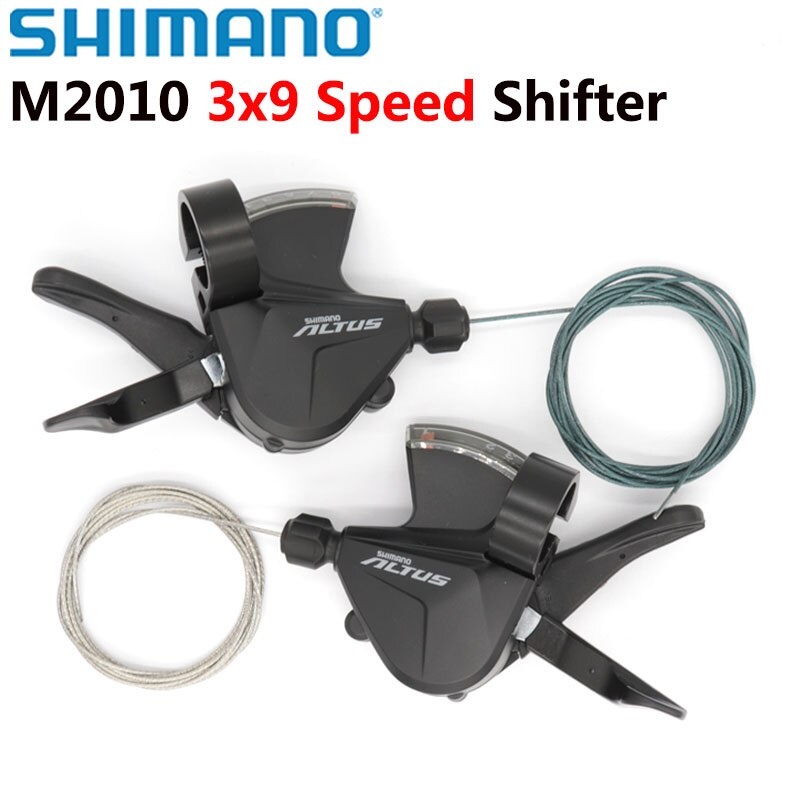 Shimano Altus M2010 變速桿 SL-M2100 3x9s 27 速自行車 Rapidfire Plus