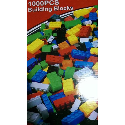 全新澳洲BUILDING bLOCKS 1000PCS(片)盒裝積木  樂高相容