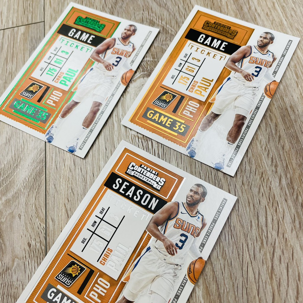 2020-21 Panini NBA Contenders 球票卡 Chris Paul 組合