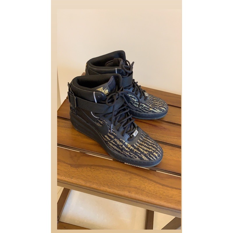 Nike lunar force1豹紋球鞋（US7 / 24cm版型偏小適合23～23.5)