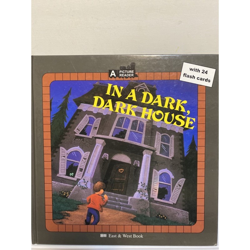 兒童英文故事教材In a Dark Dark House東西圖書 兒童英語圖畫讀本