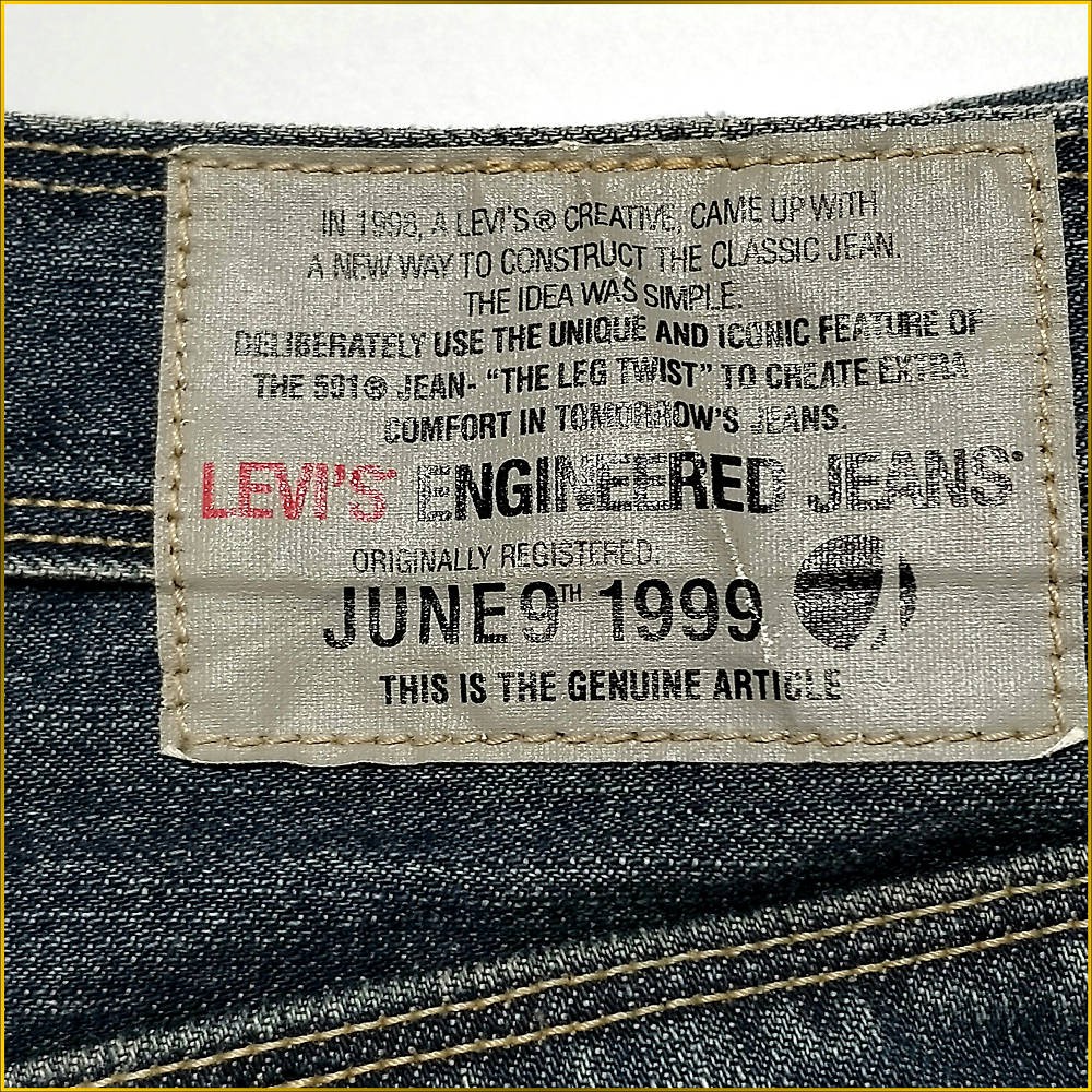 levi's engineered jeans 1999