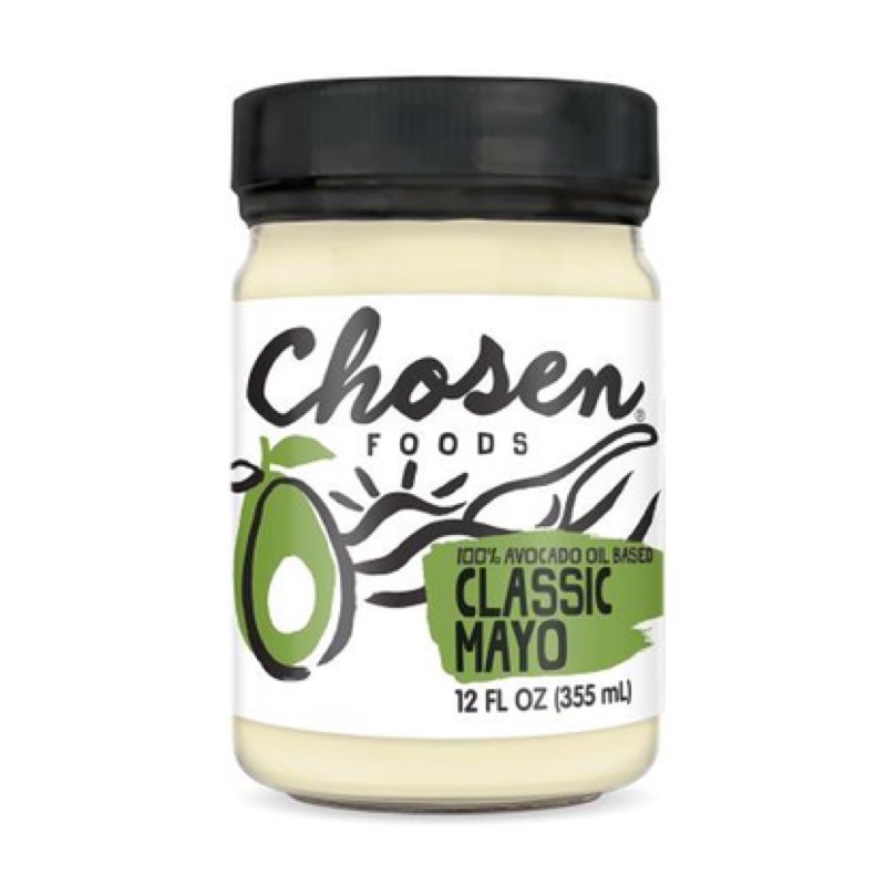 【Chosen Foods】🥑經典酪梨油蛋黃醬(340公克)//使用酪梨油無加糖