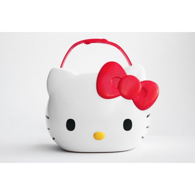 麥當勞Hello Kitty收納提盒 置物籃 手提 車掛