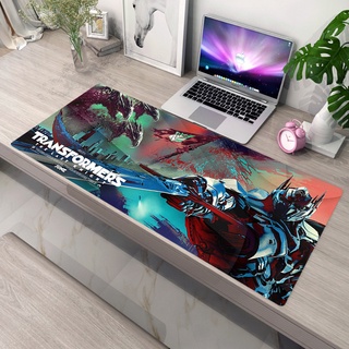 TRANSFORMERS 滑鼠墊大號 XXL 全新定製鍵盤墊桌墊鼠標墊變形金剛筆記本電腦辦公地毯軟桌面滑鼠墊