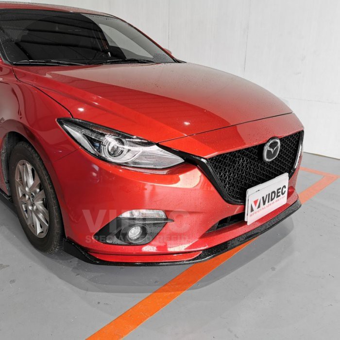 Diy 商城2015 Mazda3 改裝17款ms 前下巴空力套件m3 馬3 雙色烤漆m3 馬3 蝦皮購物