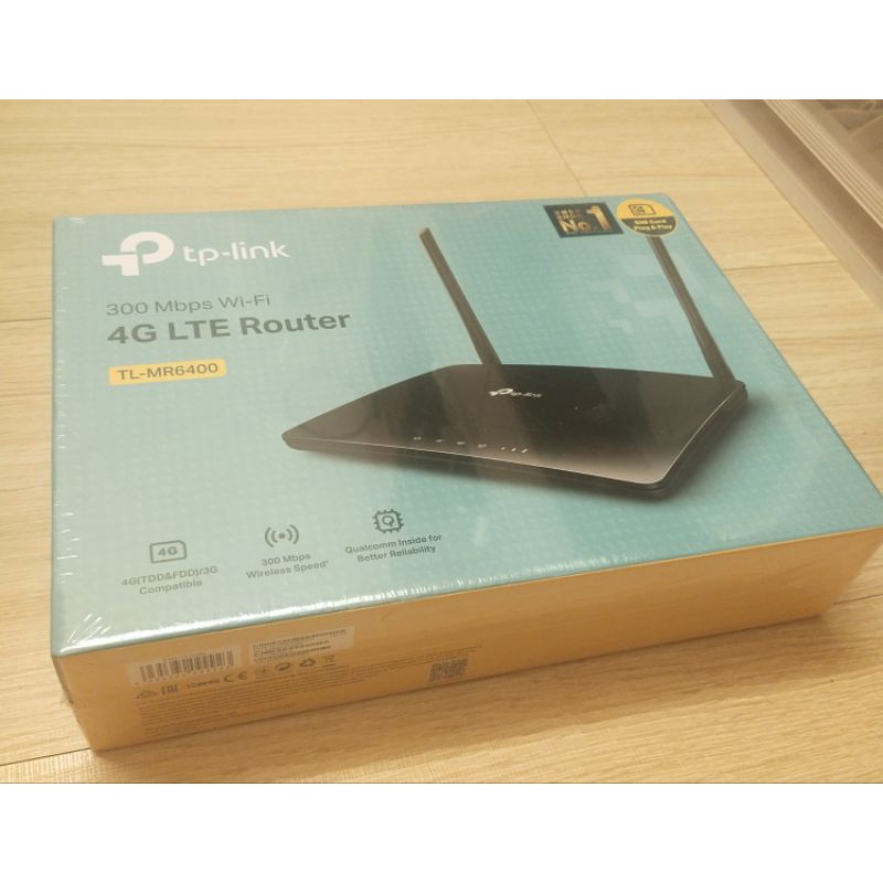 TP-LINK MR6400 300 Mbps WIFI 4G LTE 無線路由分享器 全新