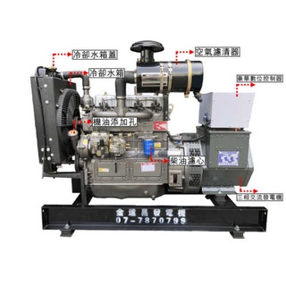 柴油發電機 30kw發電機 40kw發電機 消防發電機