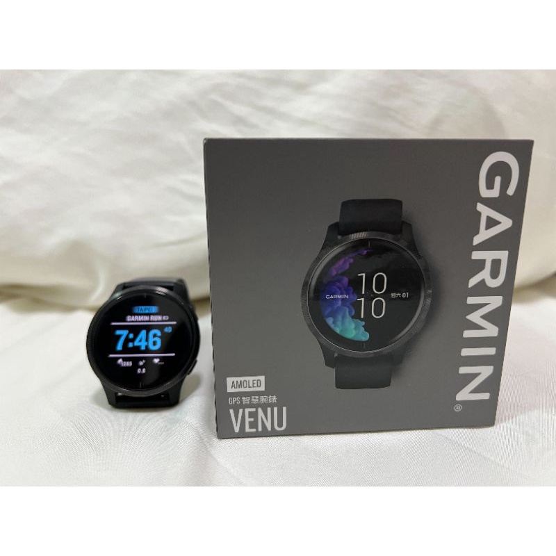 Garmin Venu 石曜黑 二手轉售