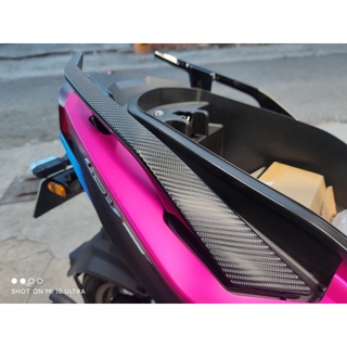 Kymco KRV180 卡夢後扶手 3M卡夢貼紙 KRV 180 機車貼 機車貼紙 krv 貼紙 車貼 彩貼 保護貼