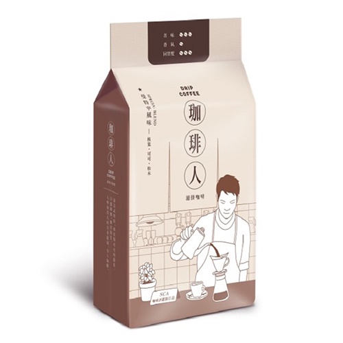 珈琲人 曼特寧風味濾掛咖啡(9G/6入)【愛買】|