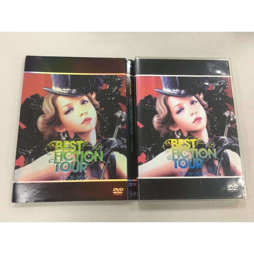 安室奈美惠 2008-2009 Best Fiction Tour 巡迴演唱會鑽漾精選 DVD 極新二手收藏 絕版品