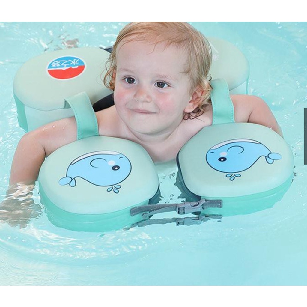 全新 現貨 可刷卡 嬰兒游泳圈 兒童0-3歲寶寶防側翻防嗆水免充氣泳圈救生圈