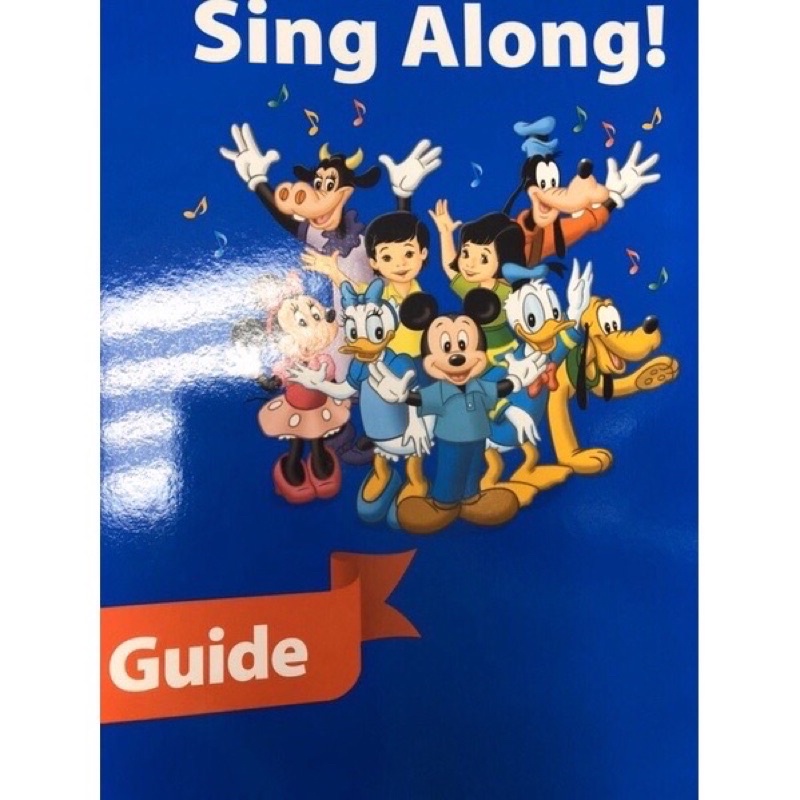 sing along歌唱系列指導手冊寰宇家庭sing along 迪士尼美語歌唱系列指導手冊全新使用說明
