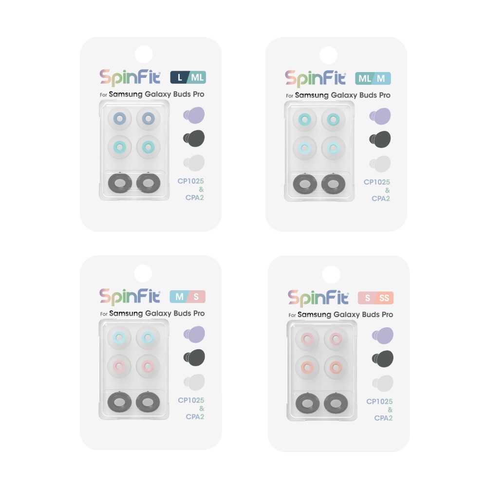 SpinFit CP1025 &amp; CPA2 矽膠耳塞 - Samsung Galaxy Buds Pro 專用