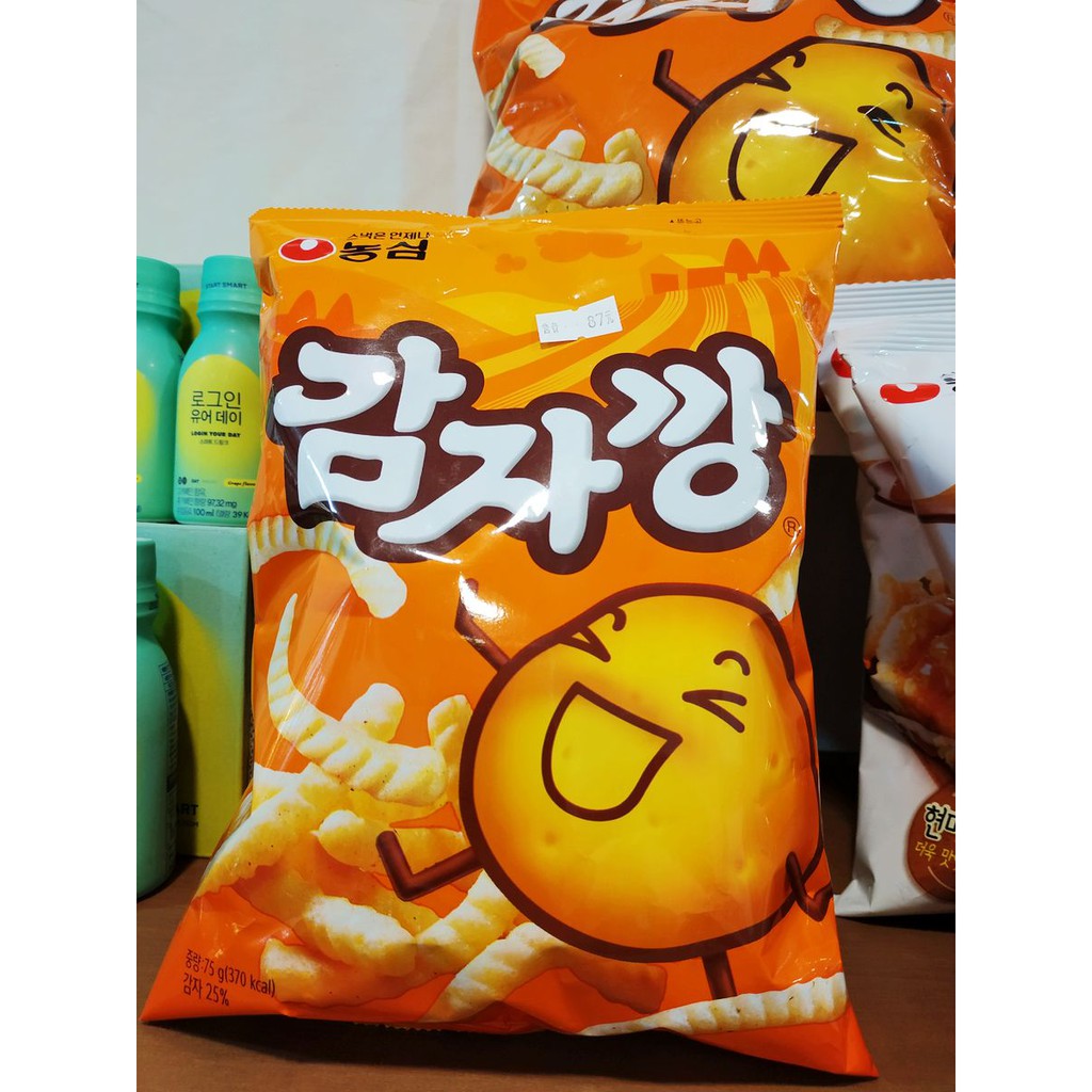 【現貨】韓國 代購 零售 農心 Super Junior 金希澈 梁世炯 同款 馬鈴薯條 餅乾