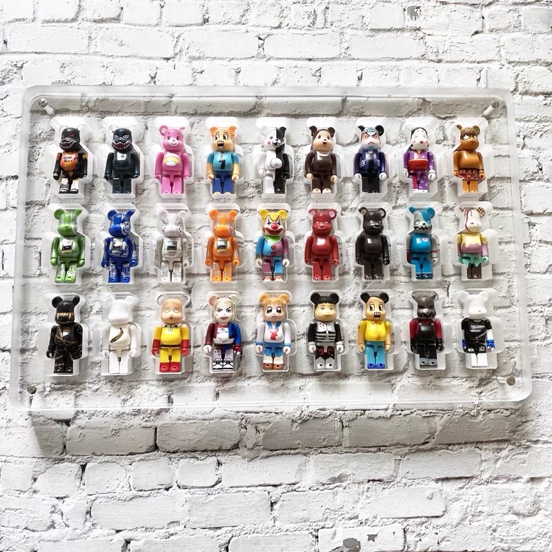 Be@rbrick 100% 熊板 27入 壓克力展示盒 熊板 庫柏力克熊