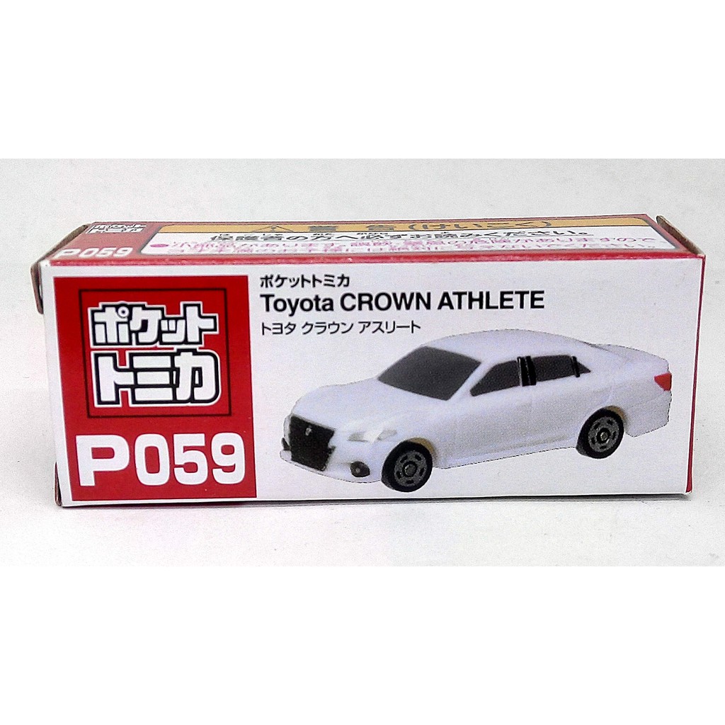 TOMY TOMICA 扭蛋車 P059 豐田 TOYOTA CROWN ATHLETE LEXUS ES LS 白