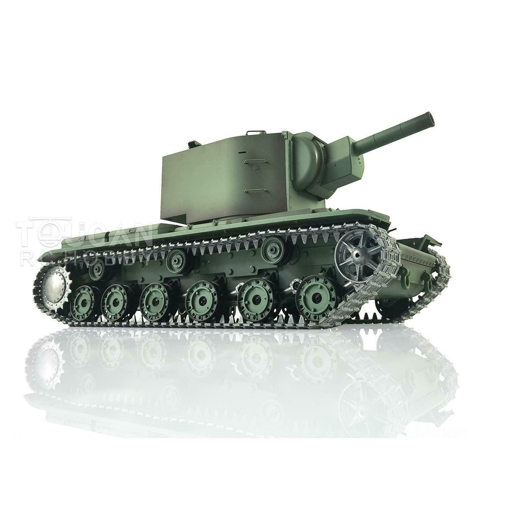 天母168   現貨 恆龍 3949-1：KV-2戰車 遙控坦克【7.0 機板  RTR 全套版
