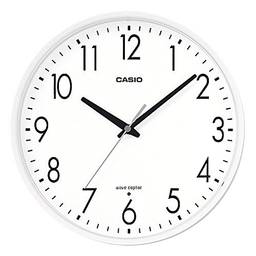 [精準時鐘]日本Casio卡西歐電波鐘(日本品牌、顯示台灣時間、自動對時不必調時間、夜間秒針停止不吵)