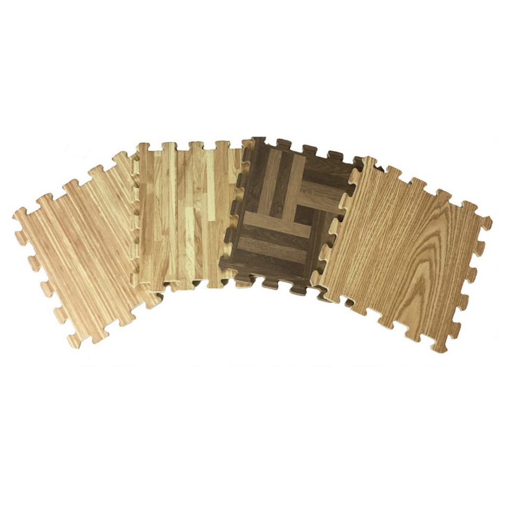 【PMU必美優】 EVA仿木紋小巧拚地墊8片組 超商取貨 台灣製造 EVA Wooden Design Mat