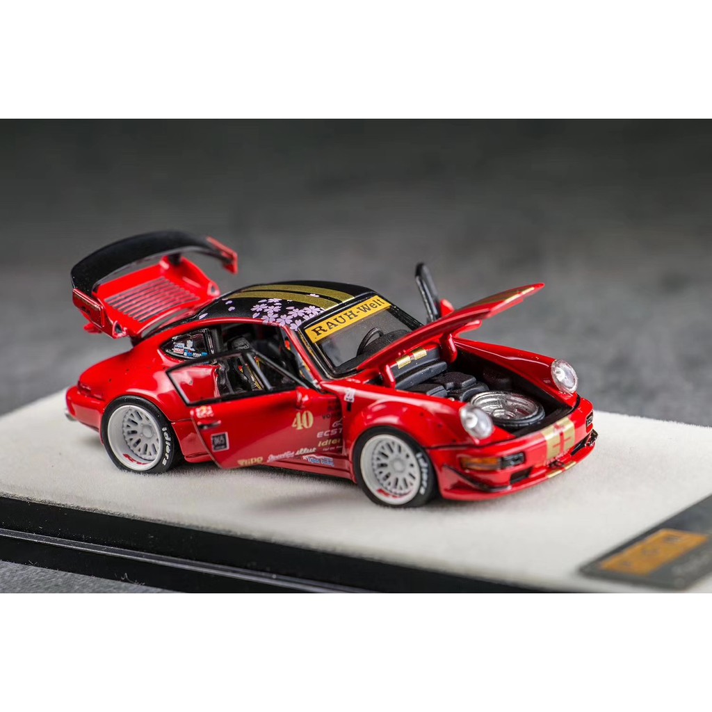 【模例】PGM 1/64 RWB 964 櫻花系列 全可開