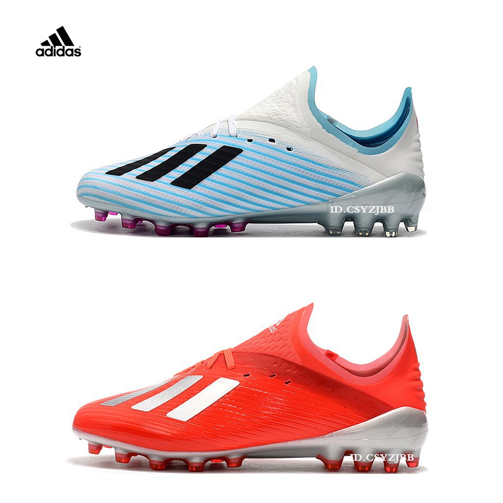 現貨Adidas X 19.1 愛迪達messi 19.1 AG 短釘足球鞋訓練鞋39-45户外運動鞋| 蝦皮購物
