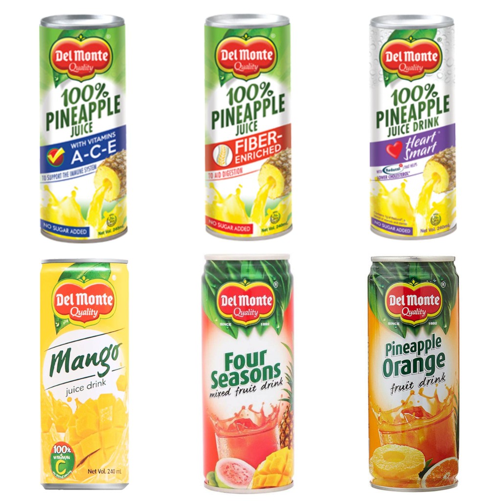 菲律賓 Del monte pineapple juice 台爾蒙 芒果汁 綜合水果汁 鳳梨汁 水果汁 飲料