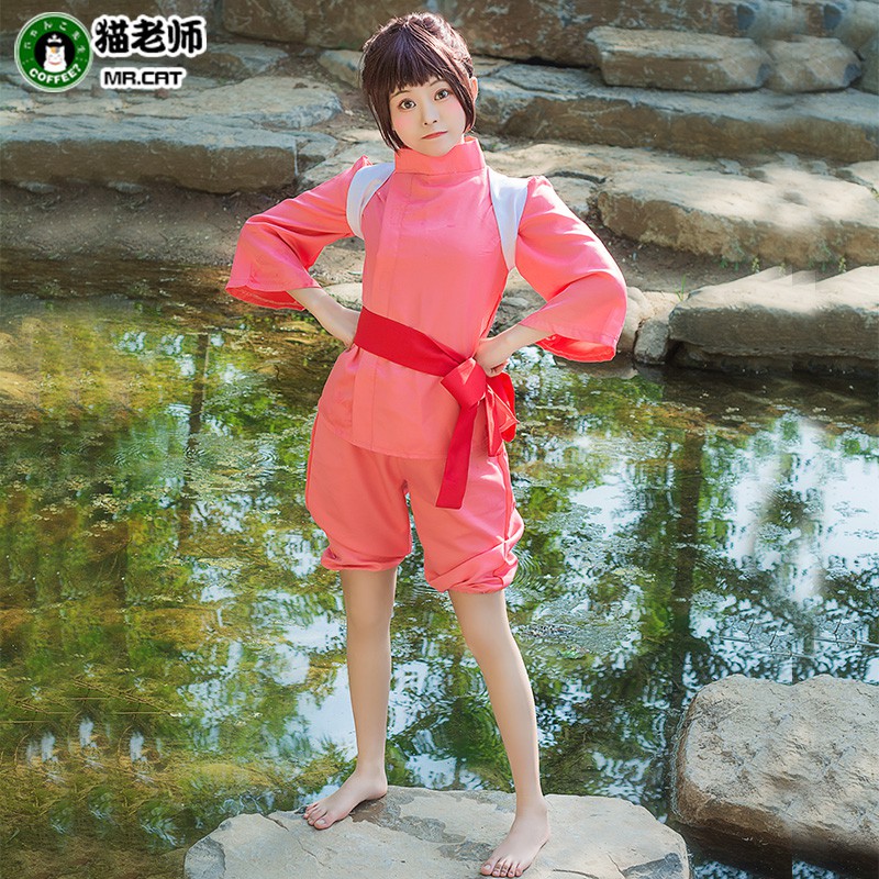 千與千尋cos服裝全套cosplay女仆裝荻野千尋日式復古和服 蝦皮購物