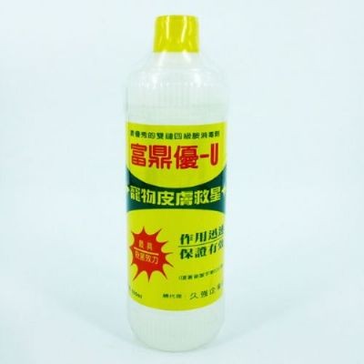 【富鼎優】富鼎優-U 500ml 雙鏈四級胺寵物專用消毒劑【馬吉家族】