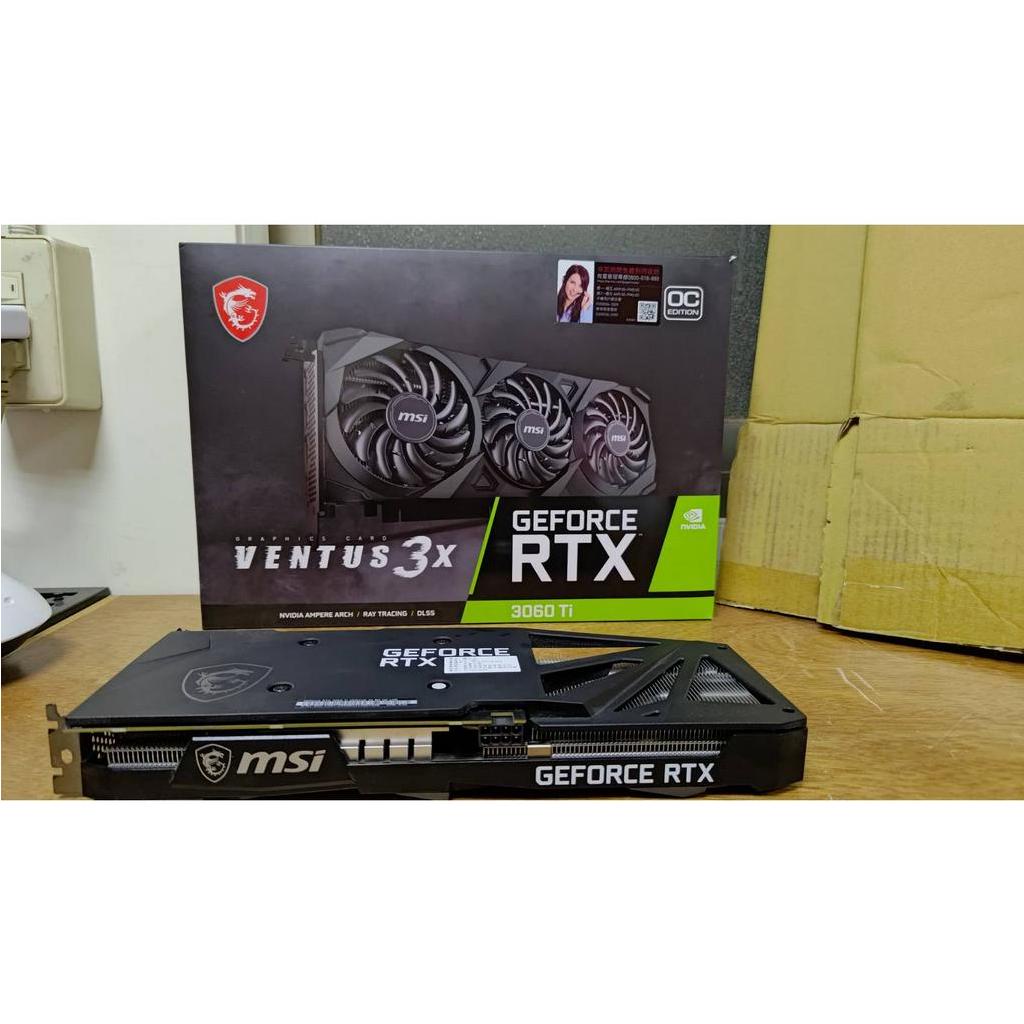 GeForce RTX™ 3060 Ti VENTUS 3X OC顯示卡 非/3070/3080/3090/