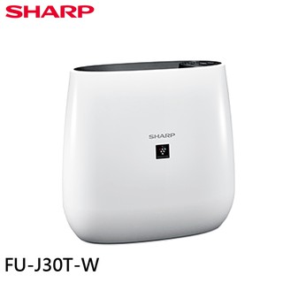 SHARP 夏普 PM2.5自動除菌離子空氣清淨機 FU-J30T-W 現貨 廠商直送