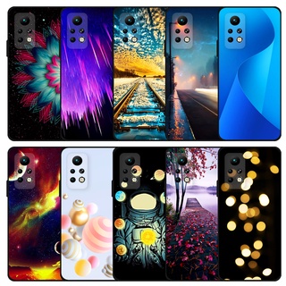 Infinix Note 11 Pro Infinix Note 11S 外殼塗漆軟矽膠 TPU 卡通外殼適用於 Inf