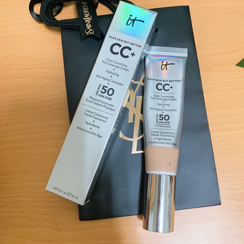 無暇底妝💕 It Cosmetics CC霜 高遮瑕 粉底  SPF50