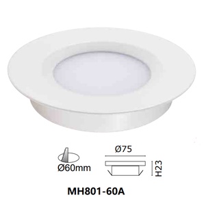MARCH LED 3W 崁燈 崁孔6cm 黃光 白光 電壓110V 適用於酒櫃 MH801-60A