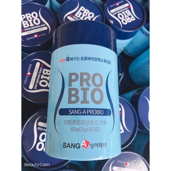 現貨&lt;防偽標籤&gt; 韓國 SANG-A ProBio 益生菌 藍色加強版 (30入) 60g 新包裝 乳酸菌