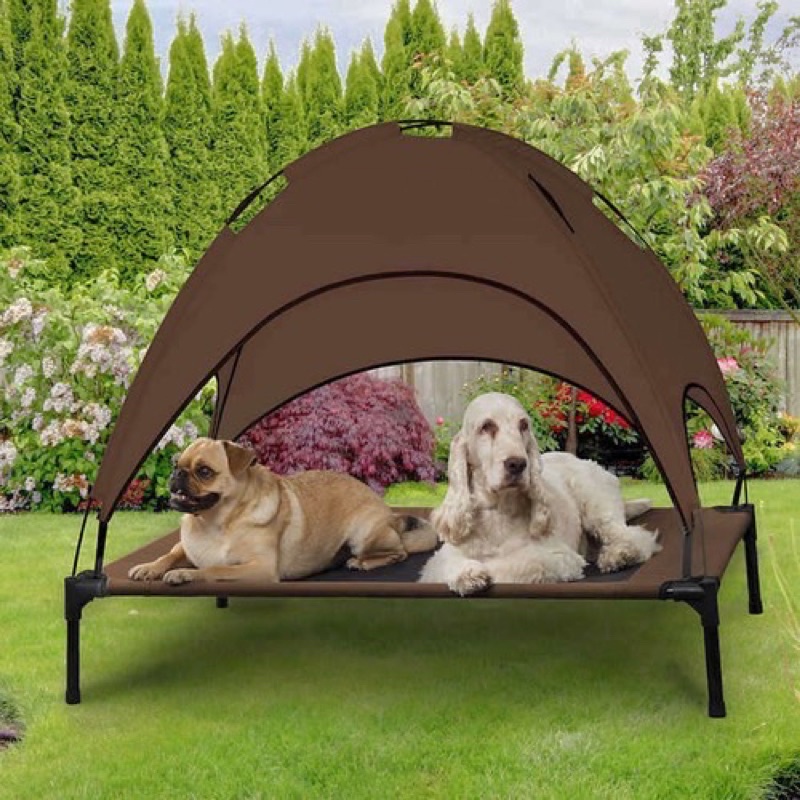 🔥現貨不用等🔥 好市多代購 SolarTec 寵物帳篷架高涼床 飛行床 大型犬狗床 狗窩