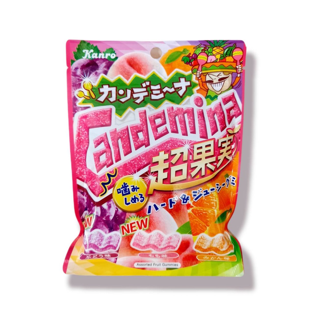 Kanro甘樂 Candemina超果實綜合水果口味軟糖 72g