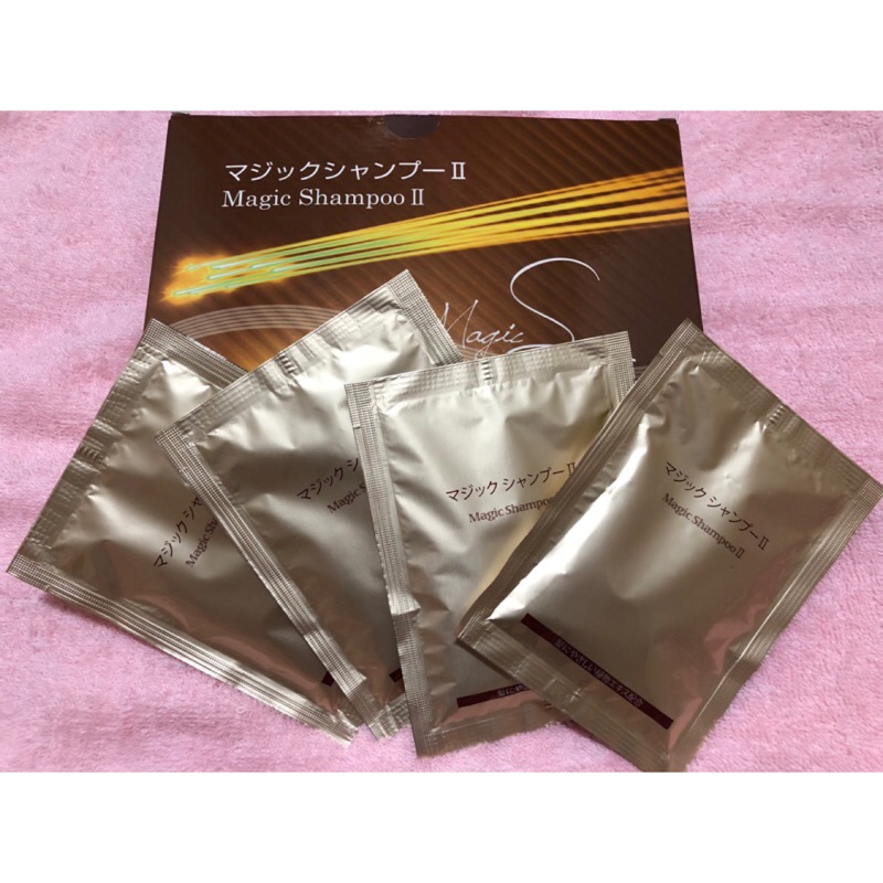 日本-Magic Shampoo魔術 II 洗髮精  棕色4包