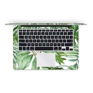 MacBook Pro 13寸 retina 自然風植物 綠葉設計貼膜 筆電 包膜 電腦包 電腦殼