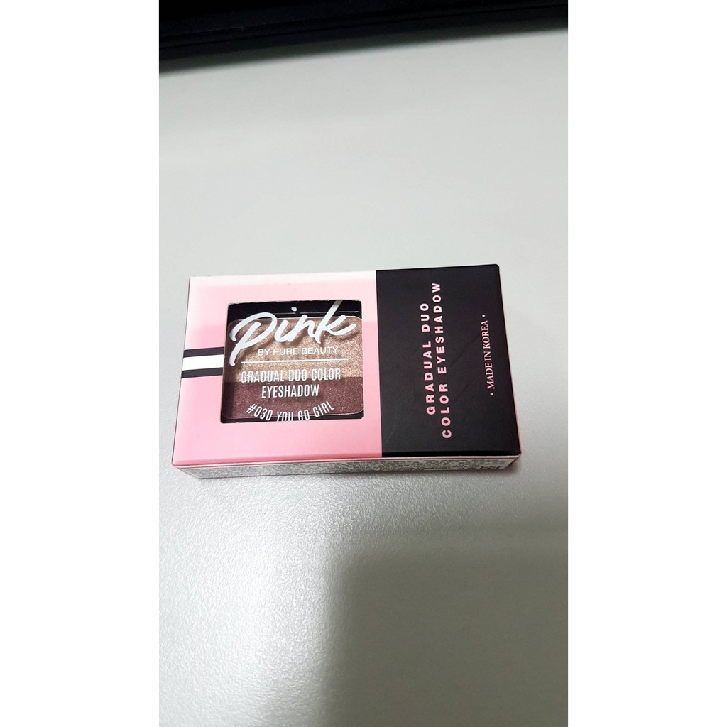 現貨全新 Pink by Pure Beauty 漸層炫彩雙色眼影巧克力甜心 眼影