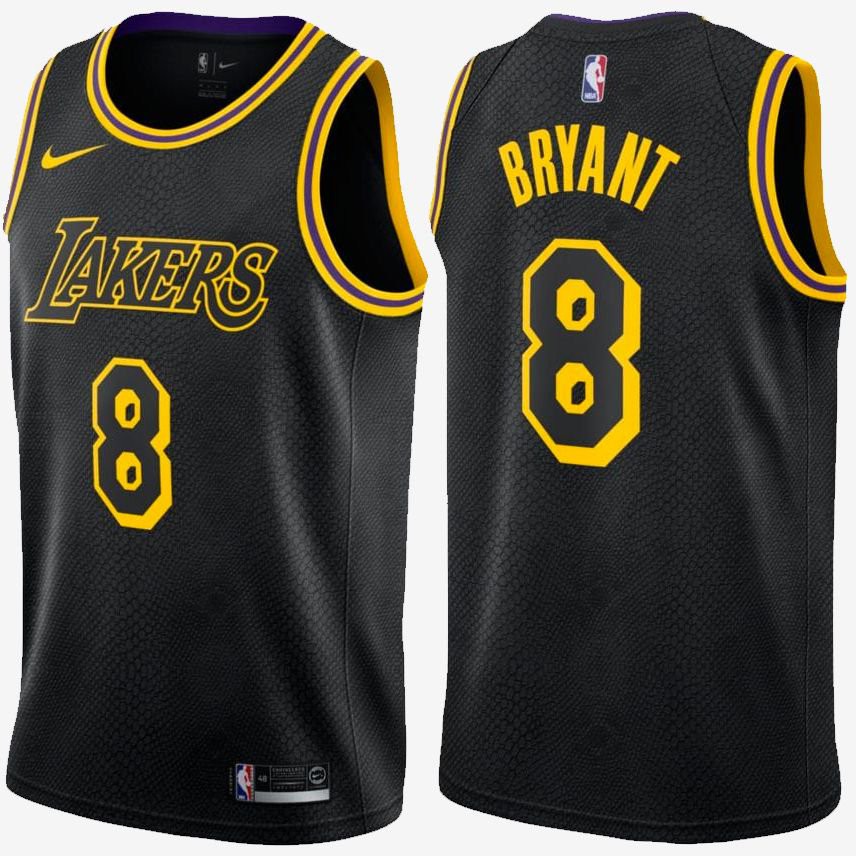 【NBA球衣】老大 Kobe Bryant 湖人城市版 蛇麟 AU52｜NBA 球衣 jersey Lakers 湖人