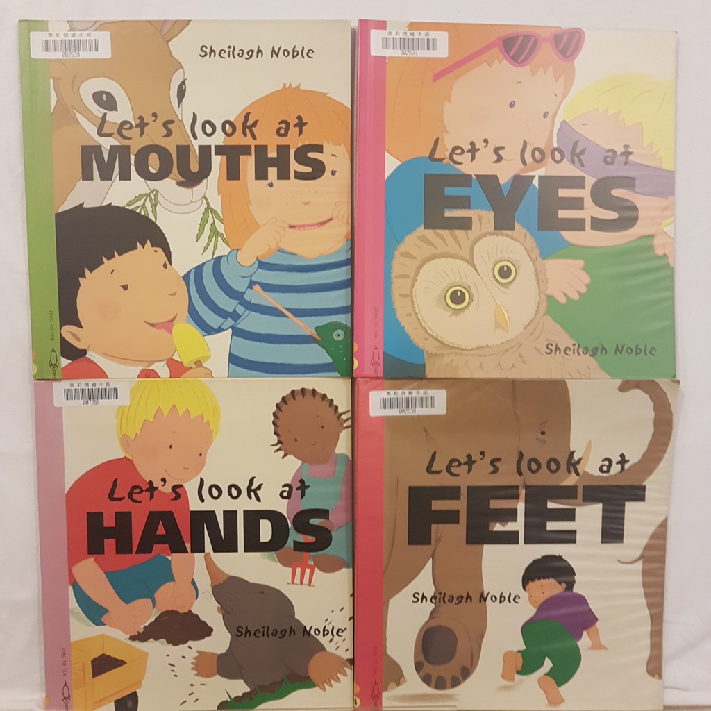 二手書 英文繪本 四冊合售 Let S Look At Eyes系列 Sheilagh Noble 科學 自然 蝦皮購物