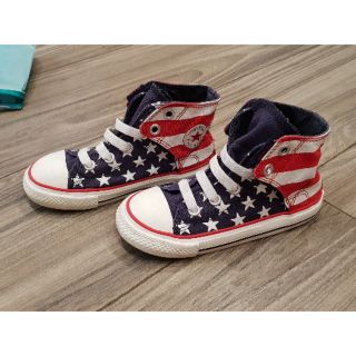 二手15.5公分正品 正版Converse ALL STAR 匡威 高筒童鞋 兒童帆布鞋 休閒鞋 學生鞋